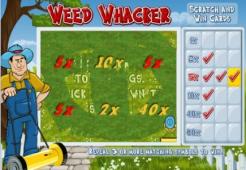 Weed Whacker Scratch Card